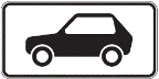 817 Lengvieji automobiliai (Kelio ženklas su lentele „Lengvieji automobiliai“ galioja lengviesiems automobiliams ir krovininiams automobiliams, kurių didžiausioji leidžiamoji masė ne didesnė kaip 3,5 tonos)
