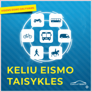 Naujos KET ir keliu eismo taisyklių knygutė