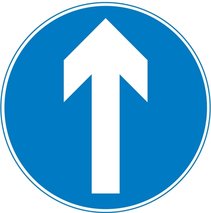 Ahead only