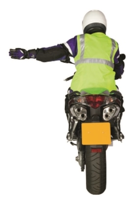 I intend to move in to the left or turn left